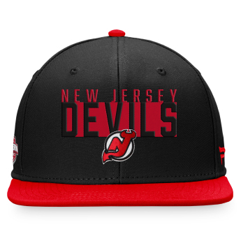 New Jersey Devils čepice flat kšiltovka Fundamental Color Blocked Snapback