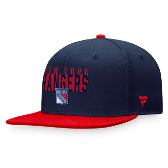 New York Rangers čepice flat kšiltovka Fundamental Color Blocked Snapback