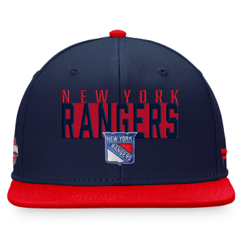 New York Rangers čepice flat kšiltovka Fundamental Color Blocked Snapback