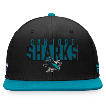 San Jose Sharks čepice flat kšiltovka Fundamental Color Blocked Snapback
