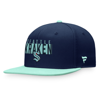 Seattle Kraken čepice flat kšiltovka Fundamental Color Blocked Snapback