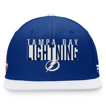 Tampa Bay Lightning čepice flat kšiltovka Fundamental Color Blocked Snapback