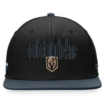 Vegas Golden Knights čepice flat kšiltovka Fundamental Color Blocked Snapback