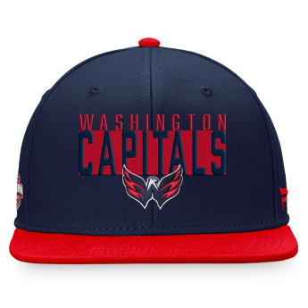 Washington Capitals čepice flat kšiltovka Fundamental Color Blocked Snapback