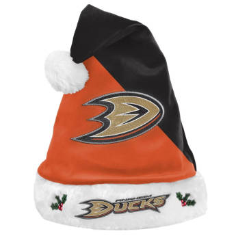 Anaheim Ducks zimní čepice FOCO Colorblock Santa Hat