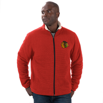 Chicago Blackhawks pánská bunda Counter Sherpa Jacket