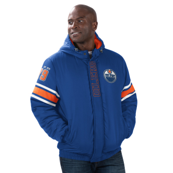 Edmonton Oilers pánská bunda s kapucí Tight End Winter Jacket