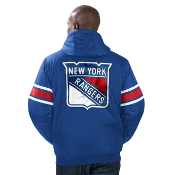 New York Rangers pánská bunda s kapucí Tight End Winter Jacket