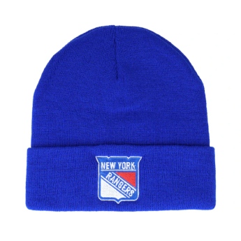 New York Rangers zimní čepice Cuffed Knit Royal