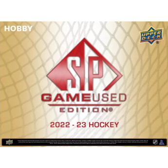 NHL boxy hokejové karty NHL 2022-23 Upper Deck SP Game Used Hobby Box