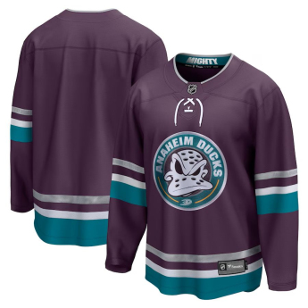 Anaheim Ducks hokejový dres Breakaway Home Jersey Purple 30th Anniversary