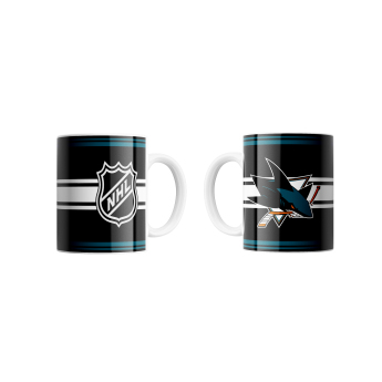 San Jose Sharks hrníček FaceOff Logo NHL (330 ml)