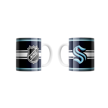 Seattle Kraken hrníček FaceOff Logo NHL (330 ml)