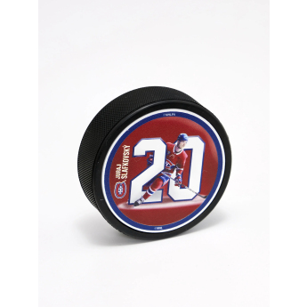 Montreal Canadiens puk Juraj Slafkovský #20 Rondelle Mustang