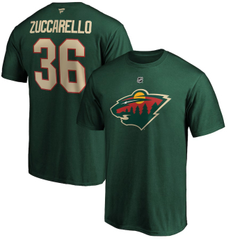 Minnesota Wild pánské tričko Mats Zuccarello #36 Authentic Stack Name & Number