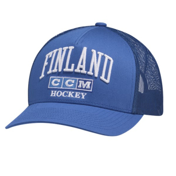 Hokejové reprezentace čepice baseballová kšiltovka Finland CCM Meshback Trucker