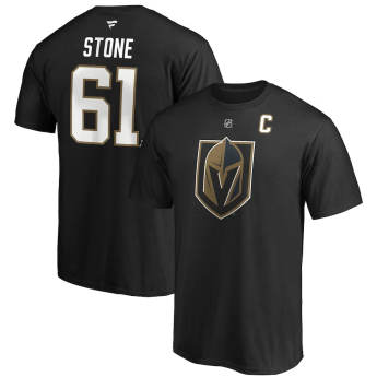 Vegas Golden Knights pánské tričko Mark Stone #61 Name & Number black