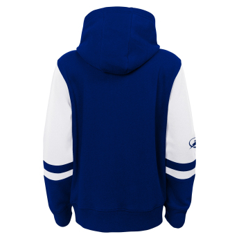 Tampa Bay Lightning dětská mikina s kapucí faceoff colorblocked fleece full-zip