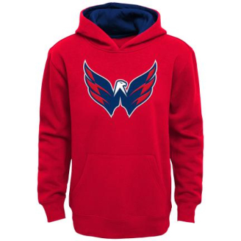 Washington Capitals dětská mikina s kapucí Prime Logo Pullover Fleece red