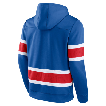 New York Rangers pánská mikina s kapucí Iconic NHL Exclusive Pullover Hoodie