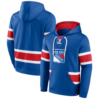 New York Rangers pánská mikina s kapucí Iconic NHL Exclusive Pullover Hoodie