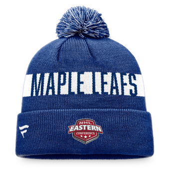 Toronto Maple Leafs zimní čepice Fundamental Beanie Cuff with Pom