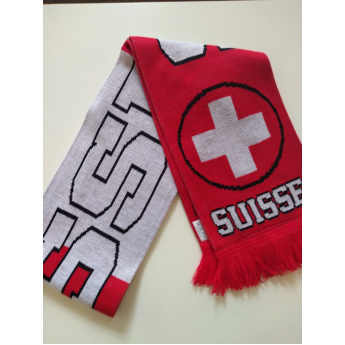 Hokejové reprezentace zimní šála Switzerland knitted