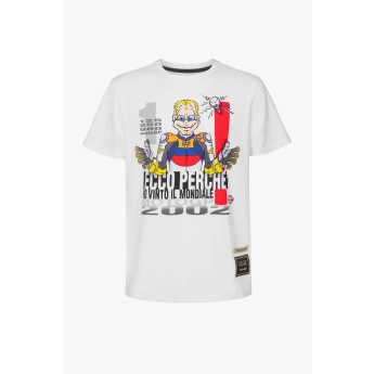 Valentino Rossi dárkový box T-Shirt Unlimited World Championship 2002