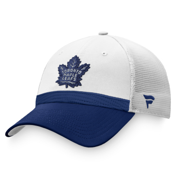 Toronto Maple Leafs čepice baseballová kšiltovka authentic pro draft jersey hook structured trucker cap