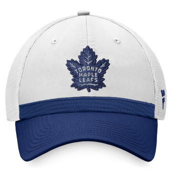 Toronto Maple Leafs čepice baseballová kšiltovka authentic pro draft jersey hook structured trucker cap