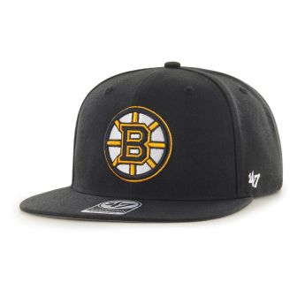 Boston Bruins čepice flat kšiltovka No Shot 47 CAPTAIN NHL black