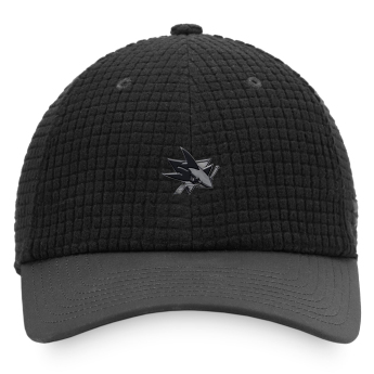 San Jose Sharks čepice baseballová kšiltovka NHL Authentic Pro Black Ice Unstructured