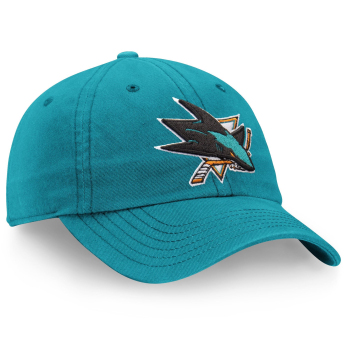 San Jose Sharks čepice baseballová kšiltovka NHL Core Blue Curved Unstructured