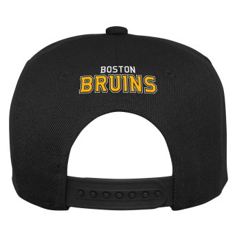 Boston Bruins dětská čepice flat kšiltovka Logo Flatbrim Snapback