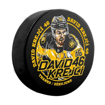 Boston Bruins puk David Krejčí #46 Exclusive Collection