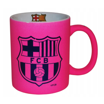 FC Barcelona hrníček pink fluo