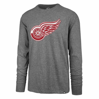 Detroit Red Wings pánské tričko s dlouhým rukávem Line Up MVP ´47 CLUB Long Sleeve Tee grey