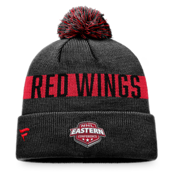 Detroit Red Wings zimní čepice Fundamental Beanie Cuff with Pom