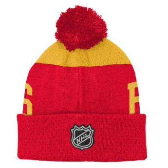 Calgary Flames dětská zimní čepice Stetchark Knit