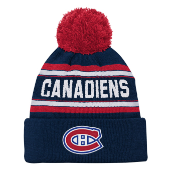 Montreal Canadiens dětská zimní čepice Jacquard Cuffed Knit With Pom