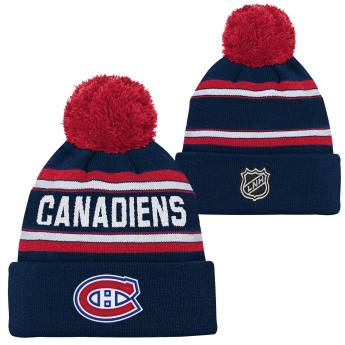 Montreal Canadiens dětská zimní čepice Jacquard Cuffed Knit With Pom