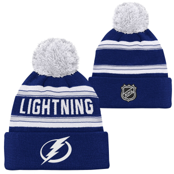 Tampa Bay Lightning dětská zimní čepice Jacquard Cuffed Knit With Pom