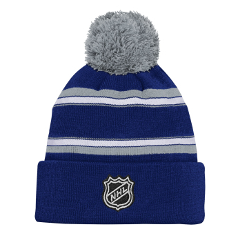 Toronto Maple Leafs dětská zimní čepice Jacquard Cuffed Knit With Pom