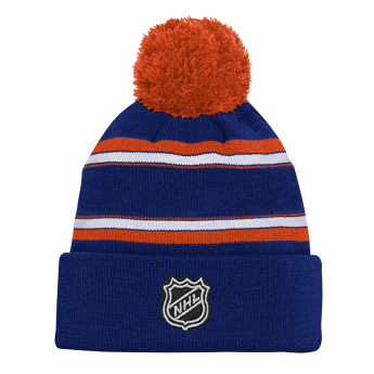 Edmonton Oilers dětská zimní čepice Jacquard Cuffed Knit With Pom