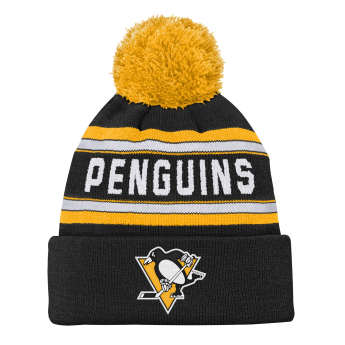 Pittsburgh Penguins dětská zimní čepice Jacquard Cuffed Knit With Pom