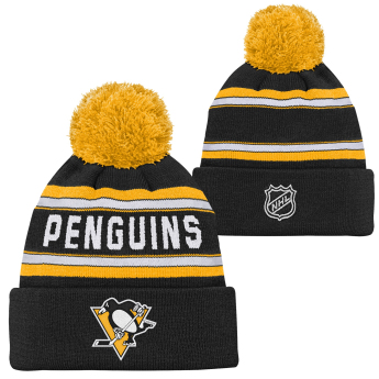 Pittsburgh Penguins dětská zimní čepice Jacquard Cuffed Knit With Pom