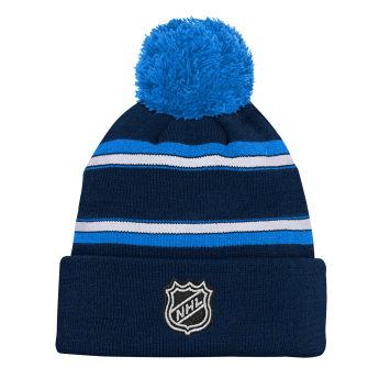 Winnipeg Jets dětská zimní čepice Jacquard Cuffed Knit With Pom