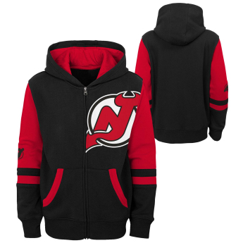 New Jersey Devils dětská mikina s kapucí faceoff colorblocked fleece full-zip