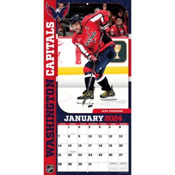 NHL produkty kalendář NHL Elite 2024 Wall Calendar