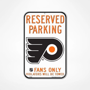 Philadelphia Flyers cedule na zeď Reserved Parking Sign